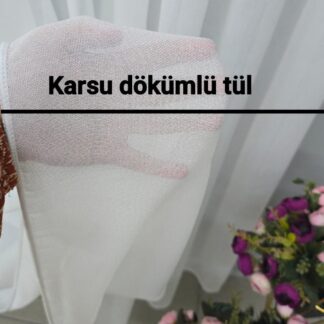 Karsu Dökümlü Tül
