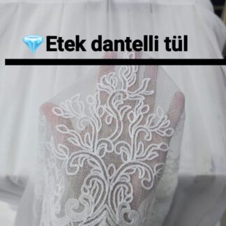 Etek Dantelli Tül